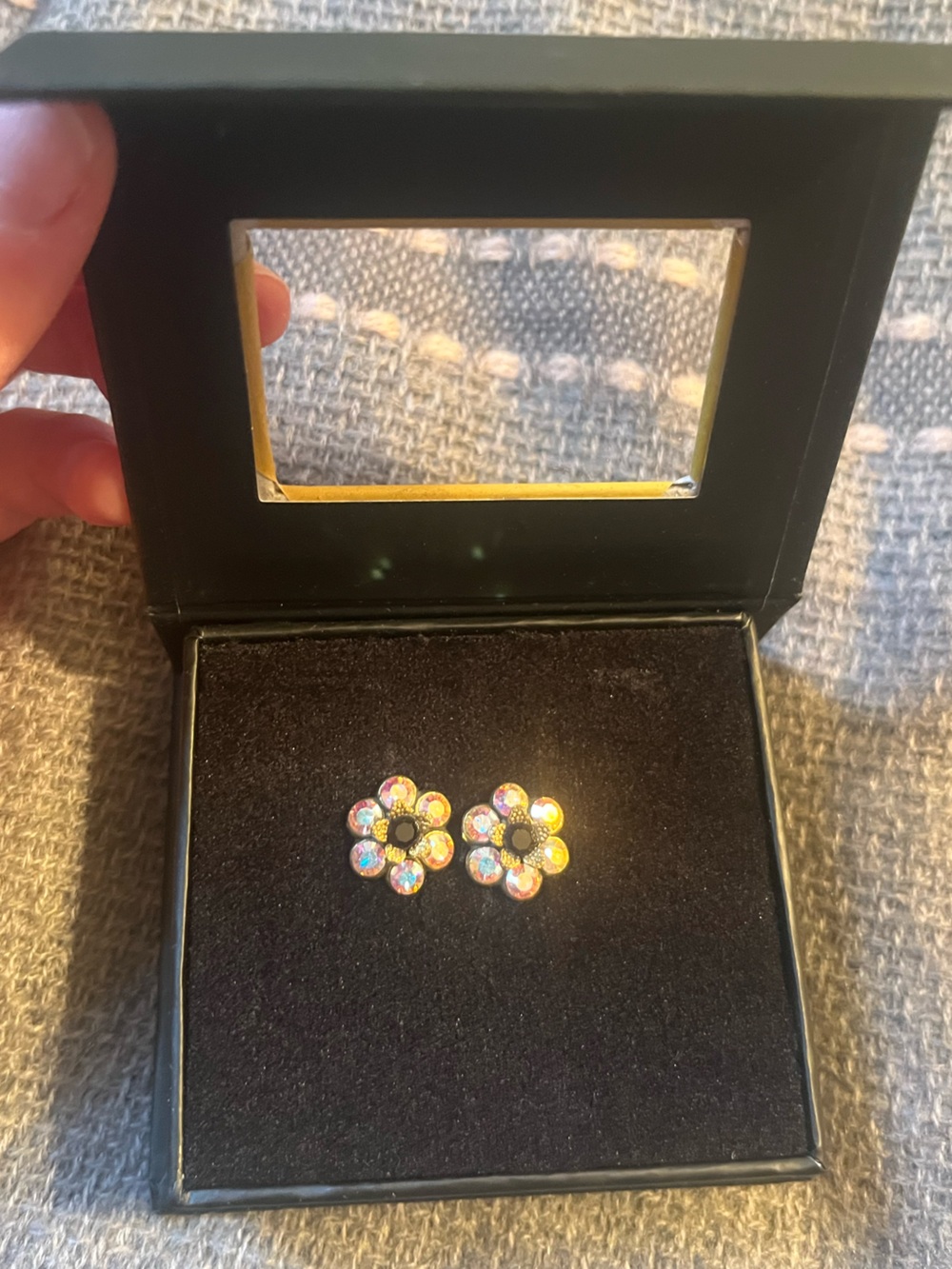 Michal Negrin Flower Stud Earrings